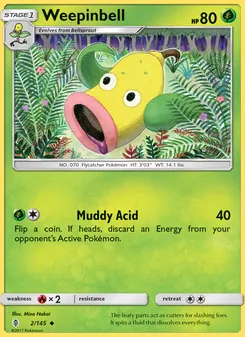 Weepinbell card from Guardians Rising, number 2/145