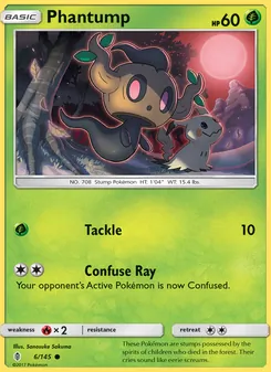 Phantump card from Guardians Rising, number 6/145