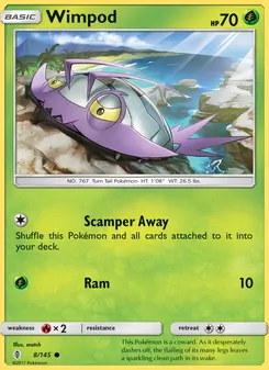 Wimpod card from Guardians Rising, number 8/145