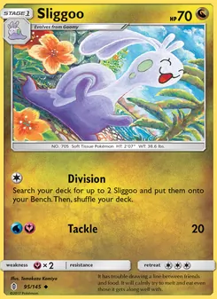 Sliggoo card from Guardians Rising, number 95/145