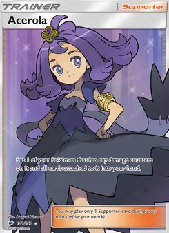 Acerola card from Burning Shadows, number 142/147