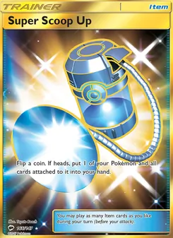 Super Scoop Up card from Burning Shadows, number 166/147
