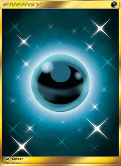 Darkness Energy card from Burning Shadows, number 168/147