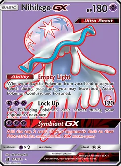 Nihilego GX card from Crimson Invasion, number 103/111