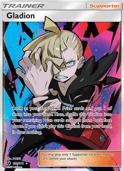 Gladion card from Crimson Invasion, number 109/111