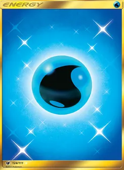 Water Energy card from Crimson Invasion, number 124/111