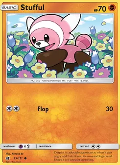 Stufful card from Crimson Invasion, number 55/111