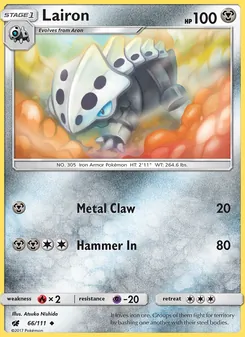 Lairon card from Crimson Invasion, number 66/111