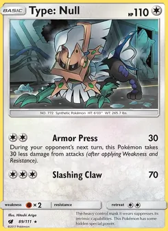Type: Null card from Crimson Invasion, number 89/111