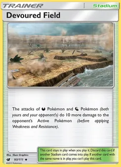 Devoured Field card from Crimson Invasion, number 93/111