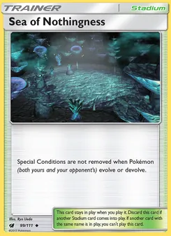 Sea of Nothingness card from Crimson Invasion, number 99/111