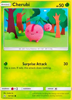 Cherubi card from Ultra Prism, number 10/156