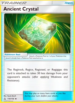 Ancient Crystal card from Ultra Prism, number 118/156