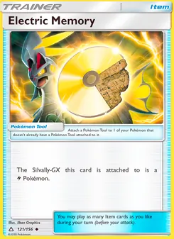 Electric Memory card from Ultra Prism, number 121/156