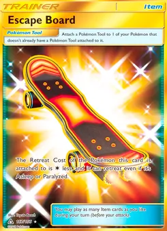 Escape Board card from Ultra Prism, number 167/156