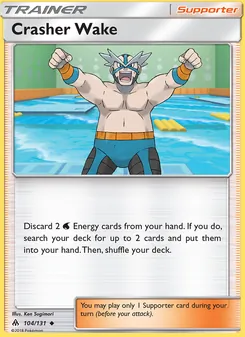 Crasher Wake card from Forbidden Light, number 104/131