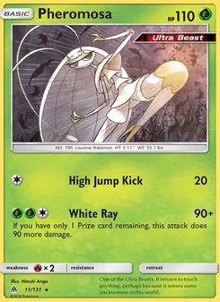 Pheromosa card from Forbidden Light, number 11/131