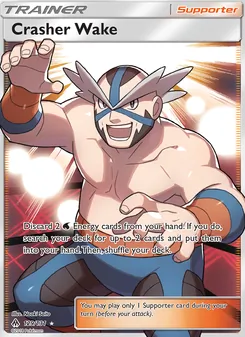 Crasher Wake card from Forbidden Light, number 129/131