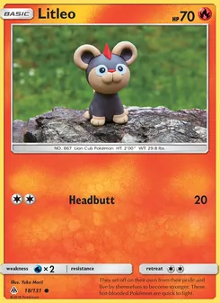 Litleo card from Forbidden Light, number 18/131