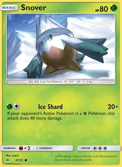 Snover card from Forbidden Light, number 3/131