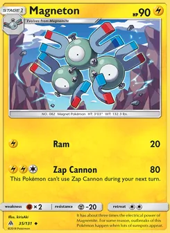 Magneton card from Forbidden Light, number 35/131