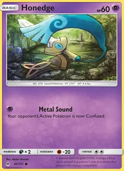 Honedge card from Forbidden Light, number 47/131
