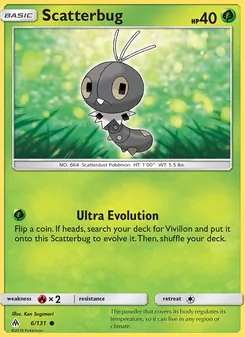 Scatterbug card from Forbidden Light, number 6/131