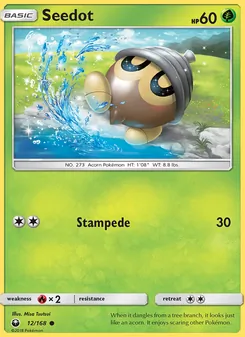 Seedot card from Celestial Storm, number 12/168