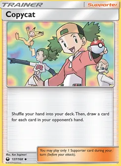 Copycat card from Celestial Storm, number 127/168
