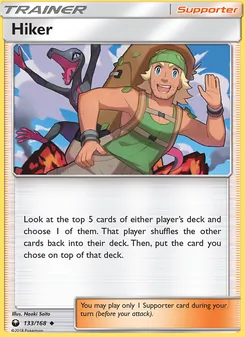 Hiker card from Celestial Storm, number 133/168