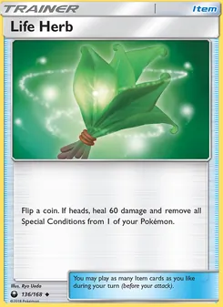 Life Herb card from Celestial Storm, number 136/168