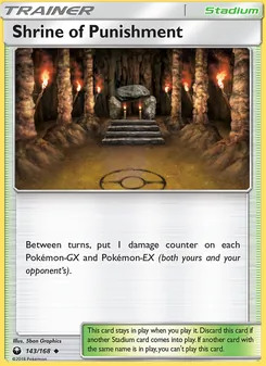 Shrine of Punishment card from Celestial Storm, number 143/168
