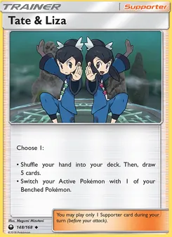 Tate & Liza card from Celestial Storm, number 148/168