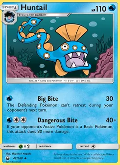 Huntail card from Celestial Storm, number 42/168