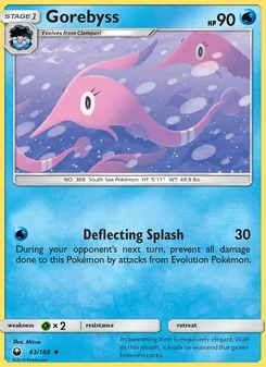 Gorebyss card from Celestial Storm, number 43/168