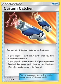 Custom Catcher card from Lost Thunder, number 171/214