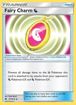 Fairy Charm Dragon card from Lost Thunder, number 177/214