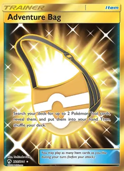Adventure Bag card from Lost Thunder, number 228/214