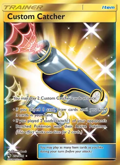 Custom Catcher card from Lost Thunder, number 231/214