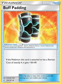 Buff Padding card from Team Up, number 136/181