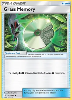 Grass Memory card from Team Up, number 143/181