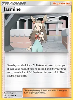 Jasmine card from Team Up, number 145/181