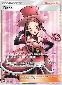 Dana card from Team Up, number 173/181