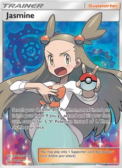 Jasmine card from Team Up, number 177/181