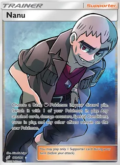 Nanu card from Team Up, number 179/181