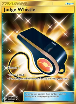 Judge Whistle card from Team Up, number 194/181