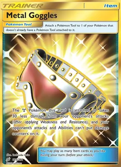 Metal Goggles card from Team Up, number 195/181