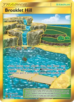 Brooklet Hill card from Hidden Fates Shiny Vault, number SV88/94