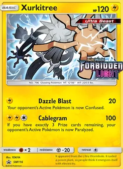 Xurkitree card from SM Black Star Promos, number SM116/248