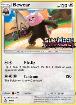 Bewear card from SM Black Star Promos, number SM49/248